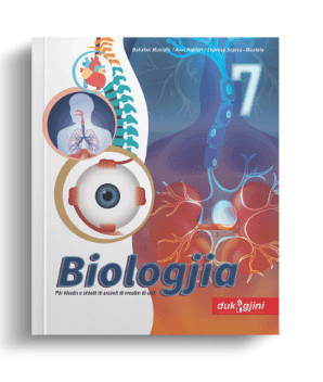 Kopertina e librit Biologjia 7