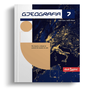 Kopertina e librit Gjeografia 7